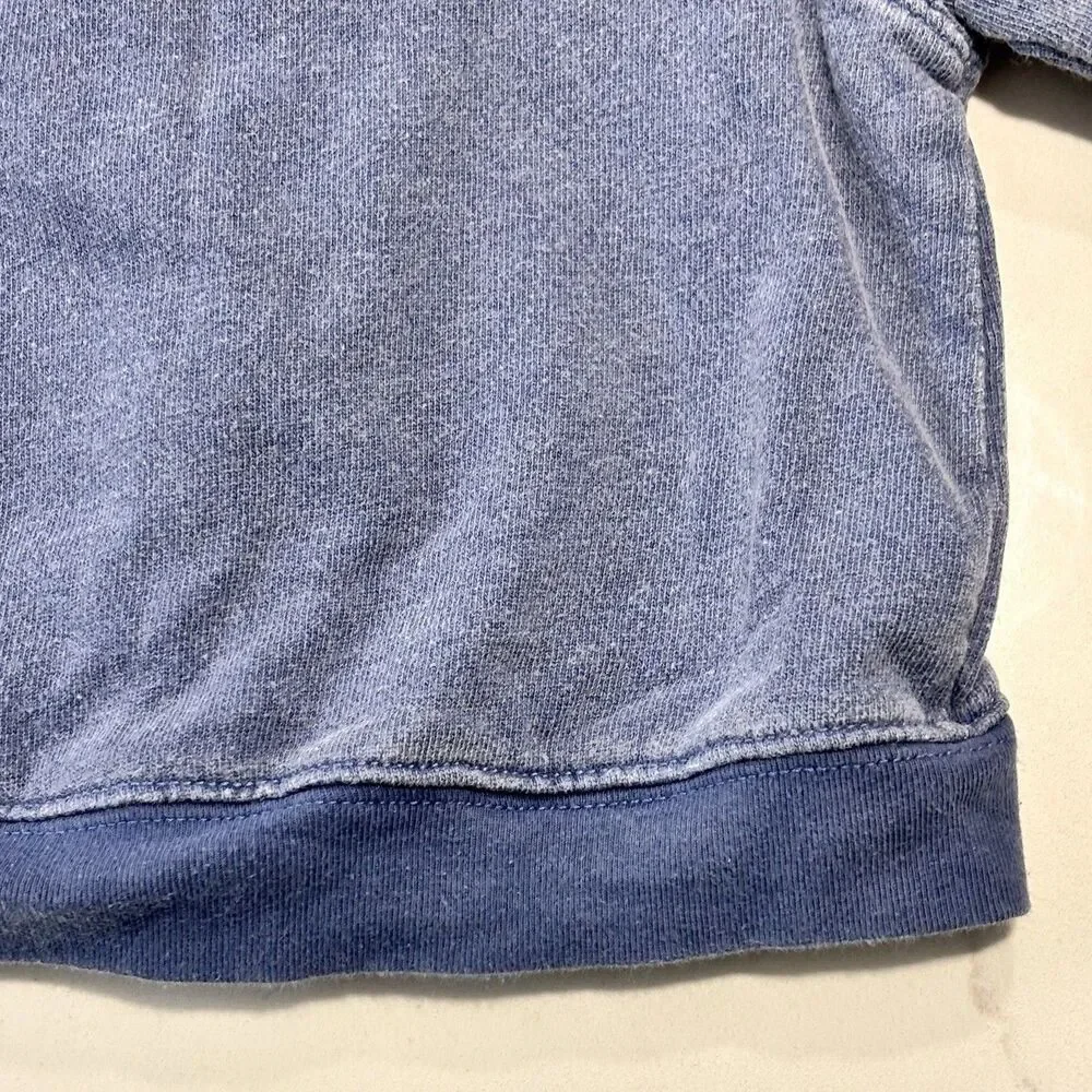 Carter's Infant Baby Boys Blue Orange Full Zip up Team Hoodie Size 6M Sweatshirt